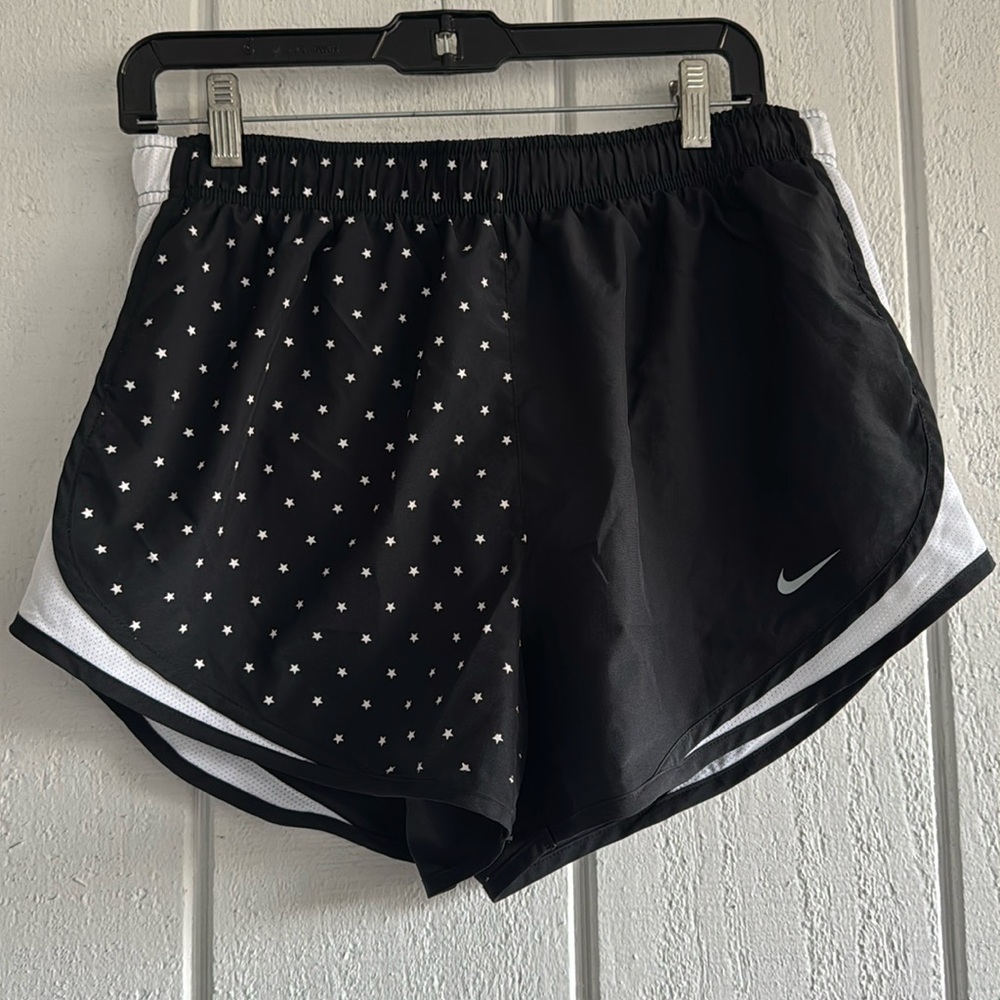 Nike Temp Shorts Mini Star Black White Large